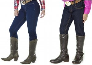 Calça jeans - Mãe e filha - compras para combinar o look country